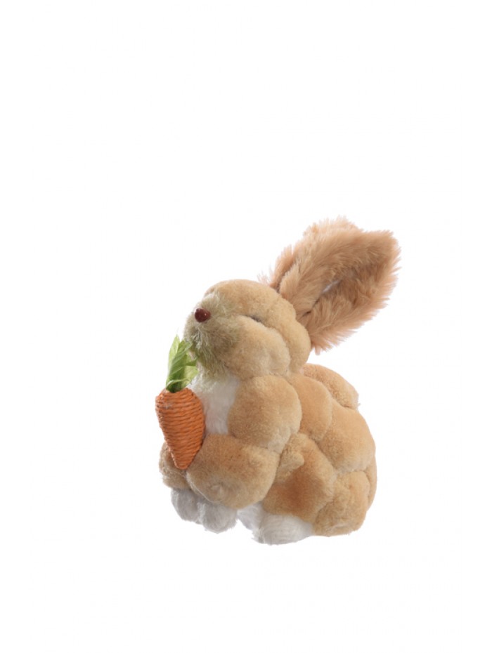 Zajac s mrkvou plys 12cm 85198